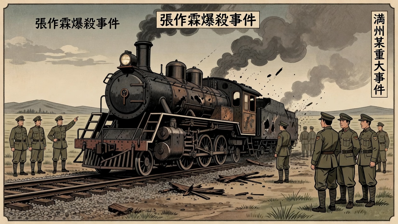 張作霖 爆殺 事件 わかり やすく